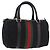 GUCCI GG Canvas Web Sherry Line Hand Bag Black Red Green 010 378