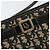 Christian Dior Trotter Canvas Shoulder Bag Navy Gold - vista 17
