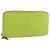 Hermès HERMES Azap Long Silk In Long Wallet Leather Green Silver