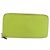 Hermès HERMES Azap Long Silk In Long Wallet Leather Green Silver - vista 13