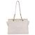 CHANEL Chain Tote Bag Caviar Skin White Gold CC - vista 13