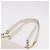 CHANEL Chain Tote Bag Caviar Skin White Gold CC - vista 14