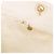 CHANEL Chain Tote Bag Caviar Skin White Gold CC - vista 21