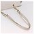 CHANEL Chain Tote Bag Caviar Skin White Gold CC - vista 8