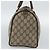 GUCCI GG Supreme Web Sherry Line Boston Bag PVC Beige Gold 58 02 007 - vista 3