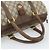 GUCCI GG Supreme Web Sherry Line Boston Bag PVC Beige Gold 58 02 007 - vista 7