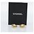 CHANEL Pendientes Metal Dorado Blanco CC - vista 13
