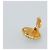 CHANEL Pendientes Metal Dorado Blanco CC - vista 5