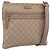 GUCCI GG Supreme Shoulder Bag PVC Leather Pink Gold Tone