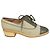 Bally Suisse Scarpe Richelieu Vania in Pelle e Tela Verde Cachi