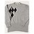 Gucci grauer Kaschmirpullover mit Rautenmuster - Ansicht 3
