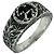 Anello Gucci Interlocking G Arabesque Argento
