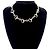 Collana Gucci Vintage Horsebit Argento - vista 2