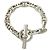 Hermès Bracciale Hermes Chaine d'Ancre GM 14-Link Argento