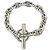 Hermès Pulsera Hermes Chaine d'Ancre MM Plata
