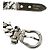 Hermès HERMES Vintage Boucles Sellier PM Bracelet Argento - view 3