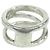 Autre Marque Anello Tiffany Vintage Diamond Gonall Argento - vista 6