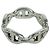 Ring Hermès Anello Hermes Enchainée PM in argento sterling - vista 6