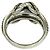 Autre Marque Bague Tiffany Vintage Signature Band Argenté Doré - vue 6