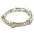 Autre Marque Anello Tiffany Vintage Bamboo Band Argento - vista 4