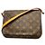 Bolso de hombro Louis Vuitton Monogram Musette Tango Castaño