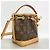 Borsa Louis Vuitton Monogram Nano Noe Marrone - vista 2