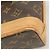 Borsa Louis Vuitton Monogram Nano Noe Marrone - vista 6