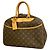 Borsa Louis Vuitton Monogram Deauville Marrone