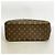 Borsa Louis Vuitton Monogram Deauville Marrone - vista 3