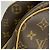 Borsa Louis Vuitton Monogram Deauville Marrone - vista 8