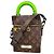Louis Vuitton Monogram Vertical Box Trunk Handtasche Braun