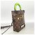 Louis Vuitton Monogram Vertical Box Trunk Handtasche Braun - Ansicht 2