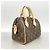 Bolsa Louis Vuitton Monogram Speedy Bandoulière 20 Preto - vista 2