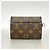 Cartera Louis Vuitton marrón tri-fold Castaño - vista 8