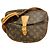 Borsa a tracolla Louis Vuitton Monogram Jeune Fille GM Marrone