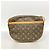 Borsa a tracolla Louis Vuitton Monogram Jeune Fille GM Marrone - vista 13