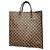 Louis Vuitton Damier Sac Plat Tote Bag N51140 Ebene Damier ebene