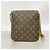 Borsa a tracolla Louis Vuitton Monogram Musette Salsa Marrone - vista 10