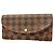 Louis Vuitton Damier Portefeuille Caïssa Long Wallet Fuschia