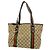 Borsa tote Gucci in tela GG beige