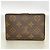 Louis Vuitton Monogram Portefeuille Juliette Wallet Marrom Rosa - vista 9