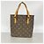 Borsa Louis Vuitton Monogram Vavin PM Marrone - vista 10