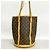 Louis Vuitton Monogram Bucket GM Tote Bag Braun - Ansicht 11