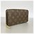 Carteira Zippy Monogram Louis Vuitton Marrom - vista 2