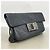 Bolsa de ombro Chanel em couro preto - vista 2