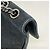 Bolsa de ombro Chanel em couro preto - vista 7