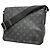 Borsa a tracolla Louis Vuitton Monogram Eclipse District PM Nero