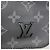 Borsa a tracolla Louis Vuitton Monogram Eclipse District PM Nero - vista 9