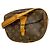 Borsa a spalla Louis Vuitton Monogram Jeune Fille PM Marrone