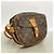 Borsa a spalla Louis Vuitton Monogram Jeune Fille PM Marrone - vista 2